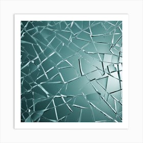 Broken Glass 1 Art Print