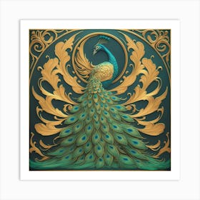 Peacock 47 Art Print