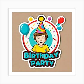 Birthday Party Art Print