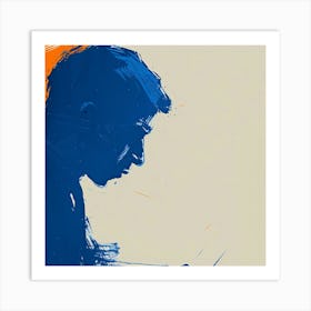 Portrait Of A Man 9 Art Print