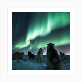 Aurora Borealis Art Print