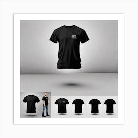 T Shirt Mockup 1 Art Print