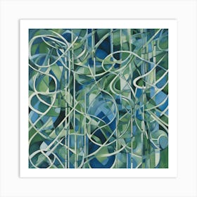 Abstract Painting 112 Art Print