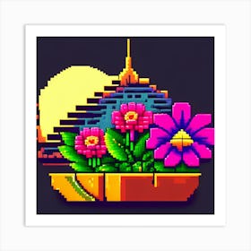 Pixel Art 1 Art Print