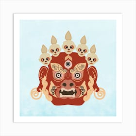 Vajra Bharav III Art Print