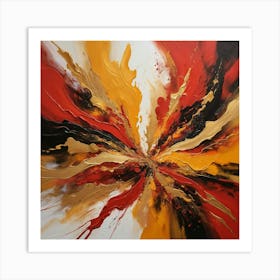 Abstract Painting 62 Art Print