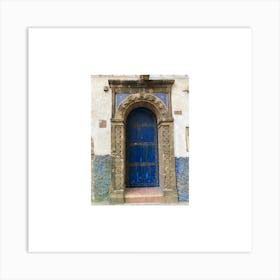 Blue Door 1 Art Print