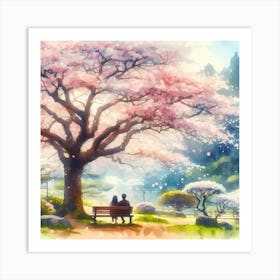 Cherry Blossoms 1 Art Print