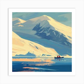 Arctic Landscape Art Print