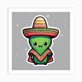 Mexican Cactus 22 Art Print