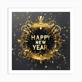 Happy New Year 54 Art Print