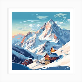 Winter Landscape 2 Art Print