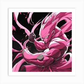 Dragon Ball Z Wallpaper 7 Art Print