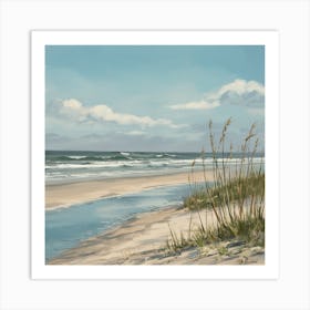 Sand Dunes 7 Art Print