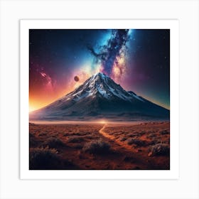 Hand Of Galaxy Art Print