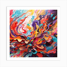 Flush Of Colour Art Print