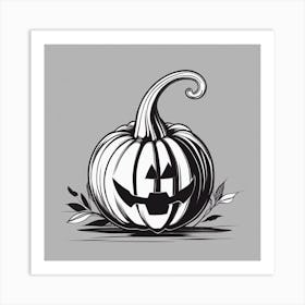 Halloween Pumpkin 1 Art Print