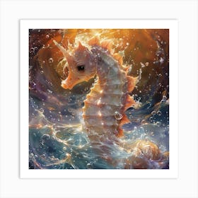 Seahorse 2 Art Print