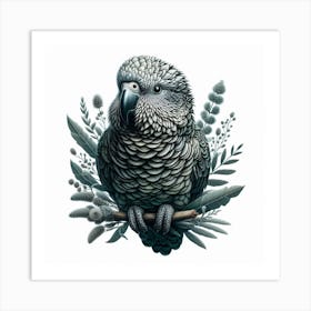 Parrot of Kea Art Print