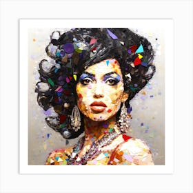 Amy Winehouse Origin - Amy Inspired 1 Art Print