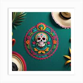 Day Of The Dead 24 Art Print