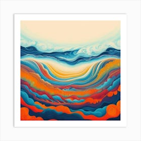 'The Ocean' Art Print