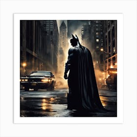 Dark Knight Rises Art Print