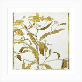 Yellow Chrysanthemum Art Print