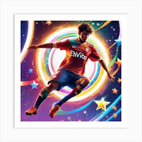 Soccer Player Affiche