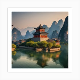 Liu Jiang Art Print