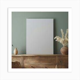 Blank Canvas Art Print