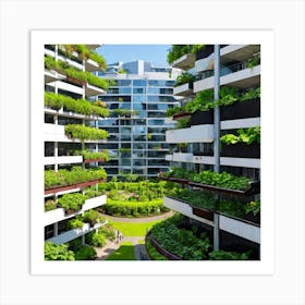 Green City 2 Art Print