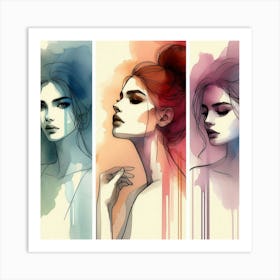 Watercolor Painting 30 Art Print