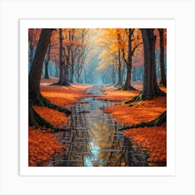 Autumn Forest Art Print