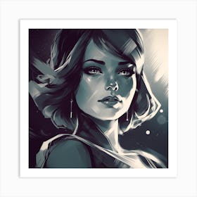 Sexy Girl 3 Art Print