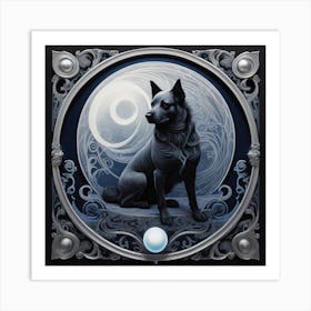 Wolf Moon 1 Art Print