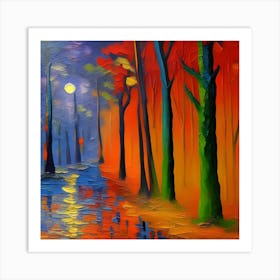 Autumn Forest 1 Art Print