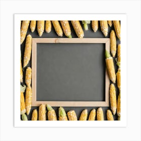 Frame Of Corn On The Cob 4 Art Print