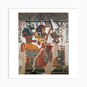 Egyptian Painting 24 Art Print