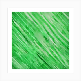 Abstract Green Background 3 Art Print