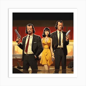 Pulp Fiction 6 Art Print