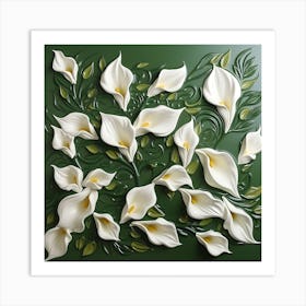 Calla Lilies 2 Art Print