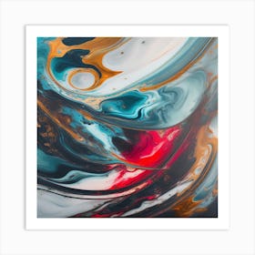 Abstract Painting 8 Art Print