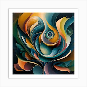 Abstract Painting Art Print