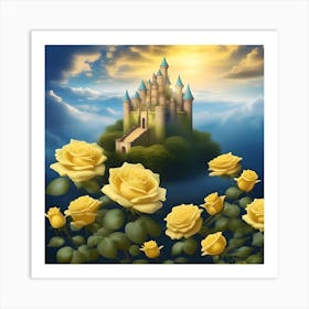 castle in the sky Art Print