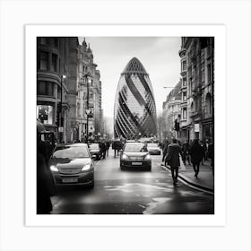 Busy London Art Print