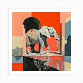 Elephant Art Print