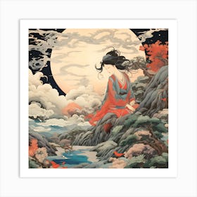 Chinese Woman Art Print