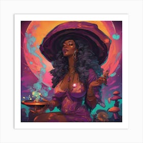 Witches 1 Art Print