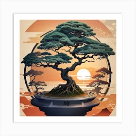 Bonsai Tree Art Print